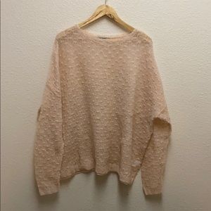 Mes Demoiselles Brandy Sweater Blush Pink Size 2